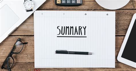 Tips on How to Summarize an Article or Paper Properly