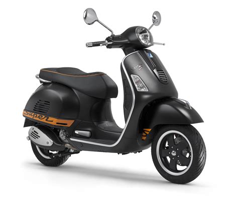 GTS 300 Super Sport New Colour? Matt Black & Orange | CD Scooters ...