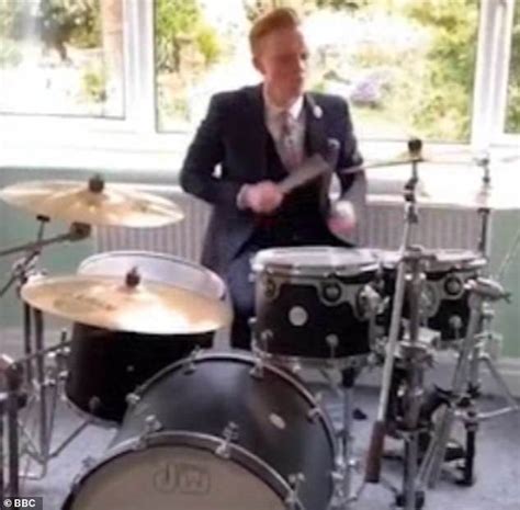 BBC weatherman plays the drums for his own theme tune after presenting ...