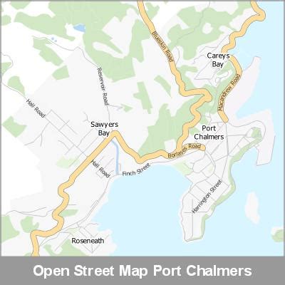 2020 Street Map Port Chalmers - Digital Maps