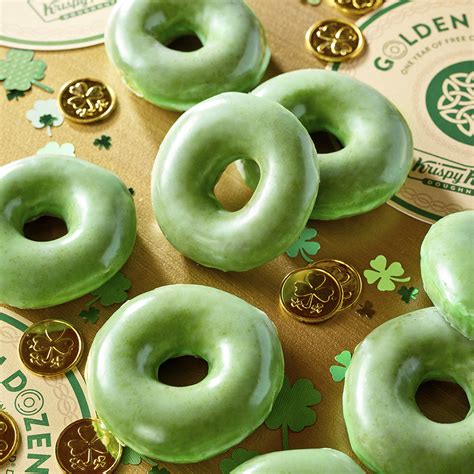 Krispy Kreme Doughnuts’ Green O’riginal Glazed Doughnuts Return for St ...