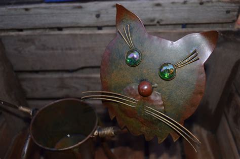Decorative Iron Cat Free Stock Photo - Public Domain Pictures