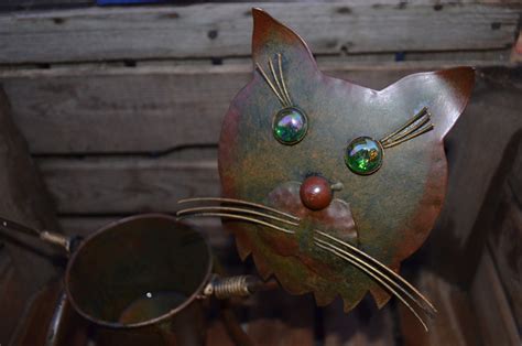 Decorative Iron Cat Free Stock Photo - Public Domain Pictures