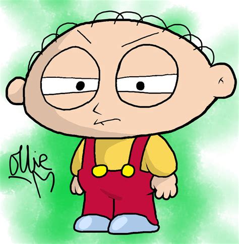 Stewie Griffin from Family Guy (Family Guy Fanart) by SodiiumArt on ...