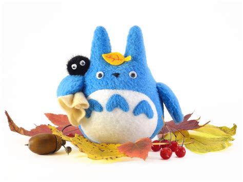 Blue Totoro Plush Toy, My Neighbor Totoro, Ghibli Nursery, Totoro ...