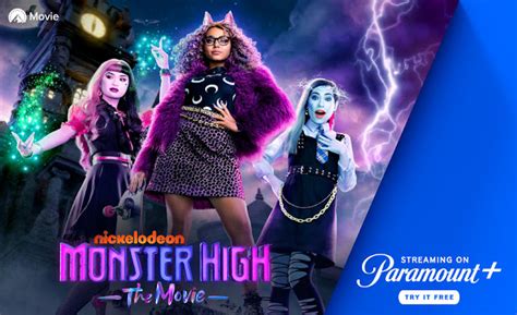 NickALive!: How to Stream 'Monster High The Movie' For FREE on Paramount+