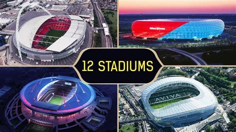 DAFTAR 12 STADION EURO 2020 12 LISTS OF EURO 2020 STADIUMS - YouTube