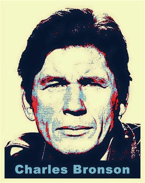 Charles Bronson - Actor Digital Art by Bob Smerecki - Pixels