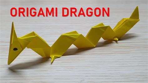 Easy Origami Dragon A4 Instructions