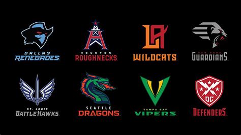 XFL 2.0 unveils teams and logos