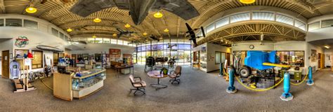 Museum of Flight Restoration Center, Entrance Lobby, Everett, WA 360 Panorama | 360Cities