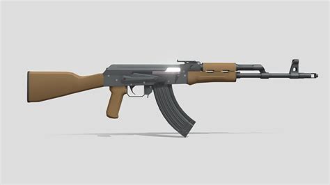 AKM - Download Free 3D model by moog! (@TacticalGlaceon) [e152583] - Sketchfab