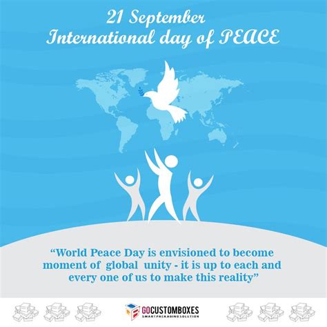 21 September "INTERNATIONAL DAY OF PEACE" | International day of peace ...