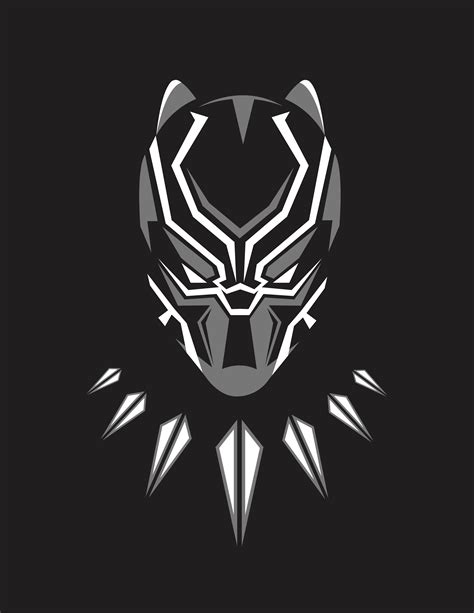 Black Panther Logo - LogoDix