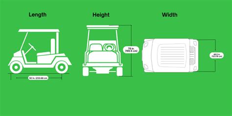 Golf Cart Dimensions 2024 (Complete Guide with Examples)