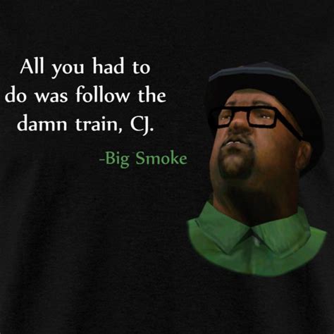 Smoofwear | Big Smoke Quote - T-shirt pour hommes