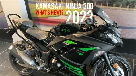 Kawasaki Ninja 300 Details 2023 | WHAT'S NEW!? | Frosting - YouTube