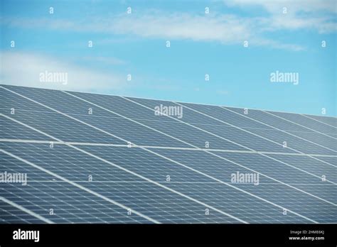 Solar panels generating green energy Stock Photo - Alamy