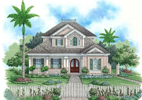 Key West - Coastal House Plans from Coastal Home Plans