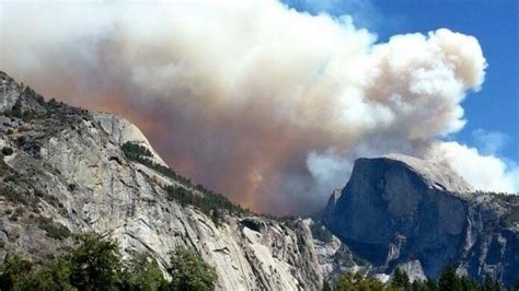 Wildfire burning inside Yosemite National Park prompts evacuations ...