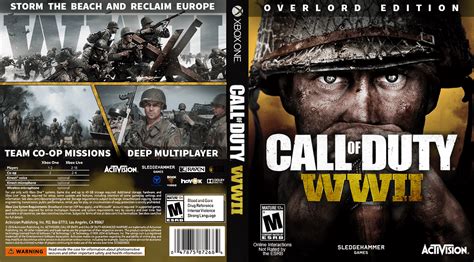 Made a full game cover for "Call of Duty: WWII OVERLORD EDITION ...