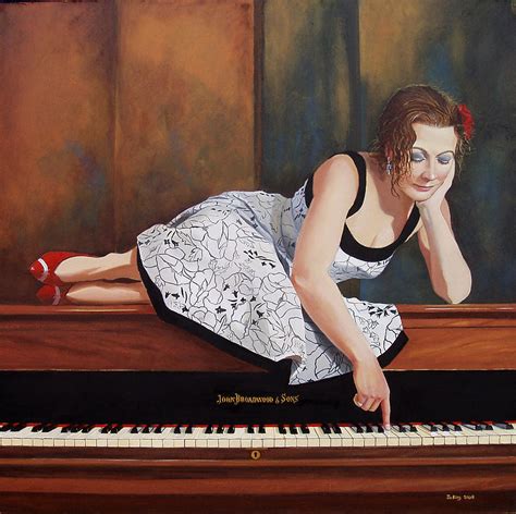 A Double Sharp Piano Mistress Painting by Jo King - Fine Art America