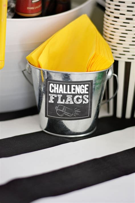 Football Challenge Flags Stickers Instant Download PDF Digital - Etsy