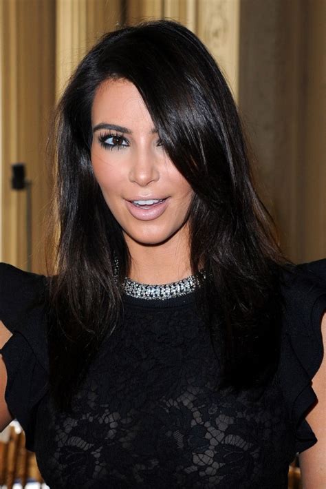 KIM KARDASHIAN at Valentino Front Row at Paris Fashion Week – HawtCelebs