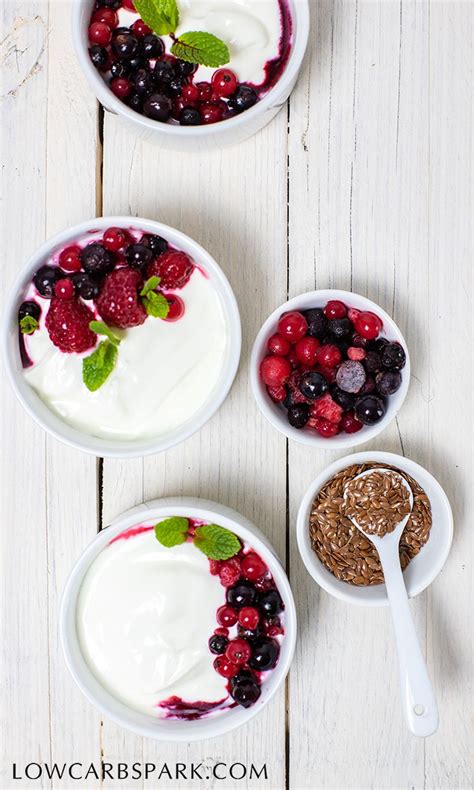 2-Ingredient Low Carb Yogurt - Low Carb Spark