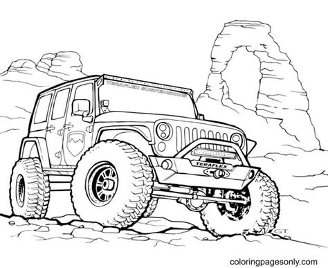 40 Collections Cute Jeep Coloring Pages Latest Free - Coloring Pages ...