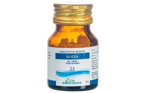 LDD Bioscience Silicea Biochemic Tablet 3X: Uses, Price, Dosage, Side Effects, Substitute, Buy ...