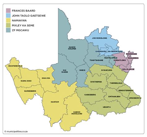 Kimberley Northern Cape Map