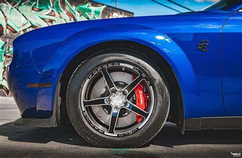 Dodge Challenger Hellcat Drag Wheels