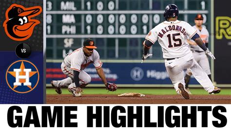 Orioles vs. Astros Game Highlights (6/29/21) | MLB Highlights - YouTube