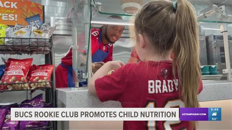 Bucs Rookie Club visits Starkey Ranch K-8 to promote child nutrition ...