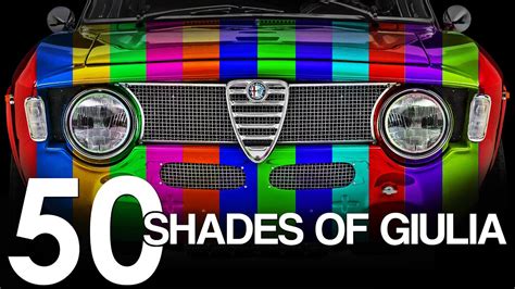 50 Shades Of Giulia: A Journey Through Alfa Romeo Colors - YouTube