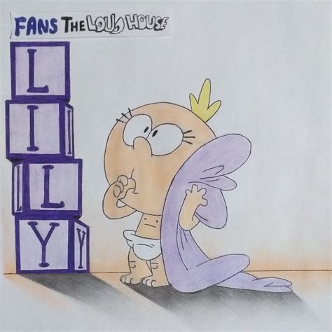 Lily Loud drawing by Fanstheloudhouse on DeviantArt