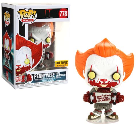 Funko POP! Movies Pennywise Vinyl Figure [with Skateboard] - Walmart.com