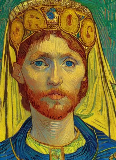 !! portrait of a byzantine empress!! by van gogh, | Stable Diffusion | OpenArt