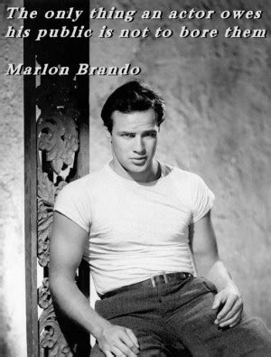 Marlon Brando On Acting Quotes. QuotesGram