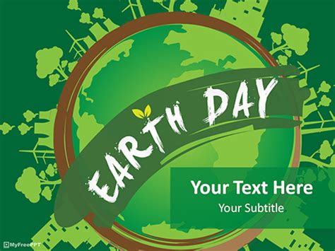 Free Earth Day PowerPoint Template - Download Free PowerPoint PPT