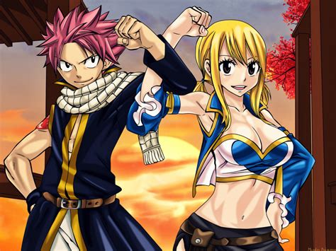 NaLuღೋ(Natsu x Lucy) - Fairy Tail Couples Wallpaper (36667959) - Fanpop