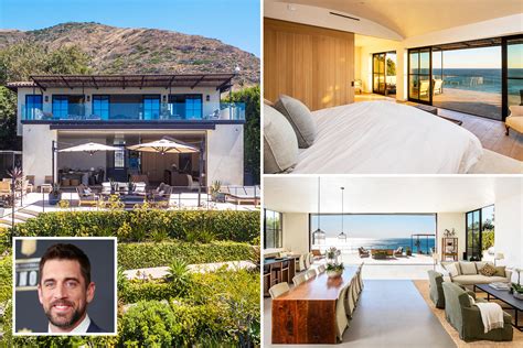 Inside Aaron Rodgers' luxury $28m Malibu villa he purchased with ex ...