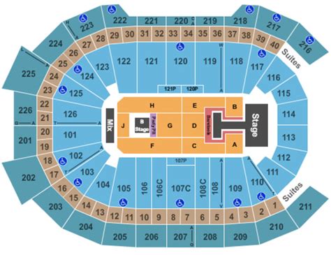 Giant Center Tickets in Hershey Pennsylvania, Giant Center Seating ...