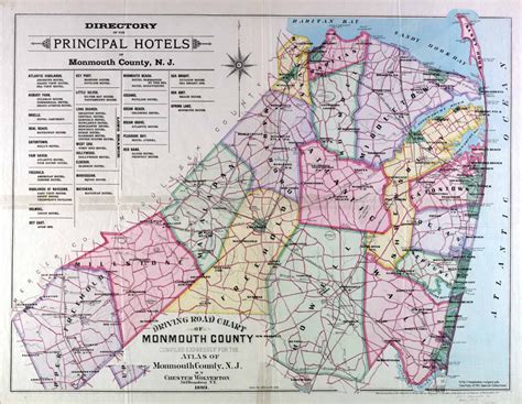 Printable Map Of Monmouth County Nj | Printable Maps