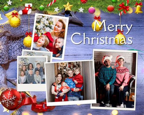 Page 6 - Customize 287+ Christmas Photo Collages Templates Online - Canva