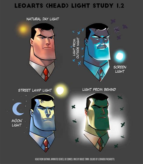 BRUCE WAYNE Light Study BATMAN The Animated series by le0arts on DeviantArt