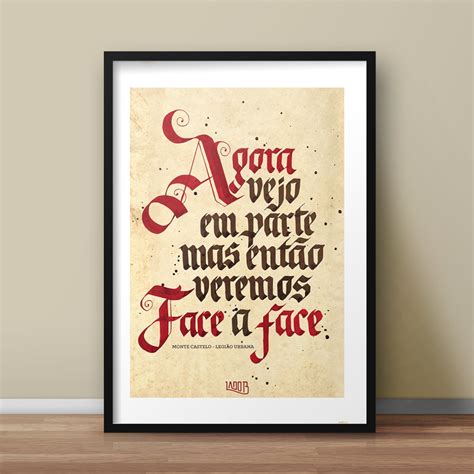 Legião Urbana Lyrics Lyrics Poster Typography Digital Print - Etsy