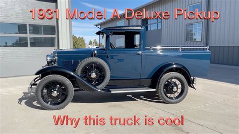 1931 Model A Deluxe Pickup HD 1080p - YouTube