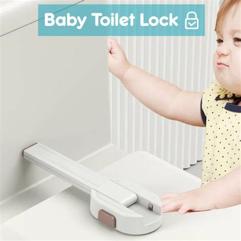 Anti-opening Toilet Lid Lock Child Safety Care Lock Lock Buckle Toilet ...